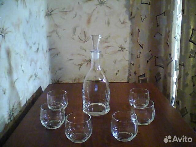 Графин для воды со стаканчиками