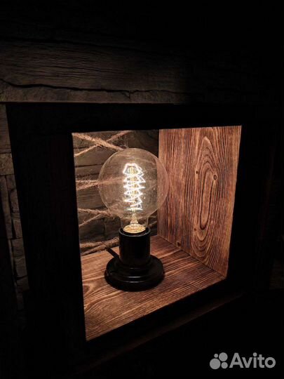 Светильник (ночник) в стиле лофт