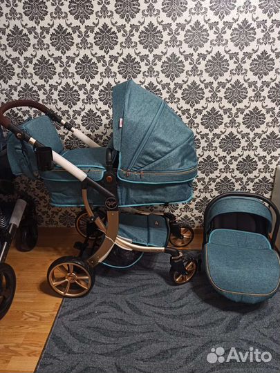 Коляска 3в1 новая премиум класс