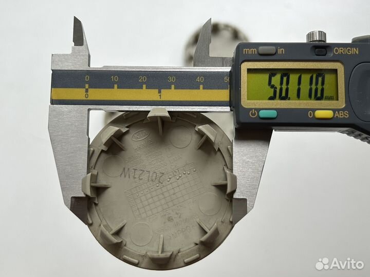 Оригинальные колпачки заглушки на литые диски Kia