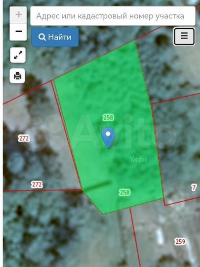 Участок 10,5 сот. (СНТ, ДНП)