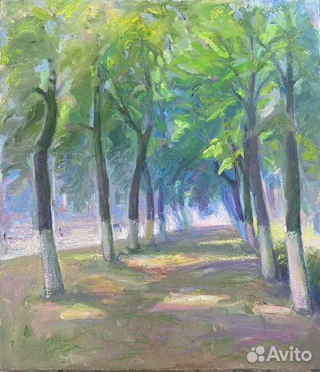 Картины написаны на пленере холст/масло