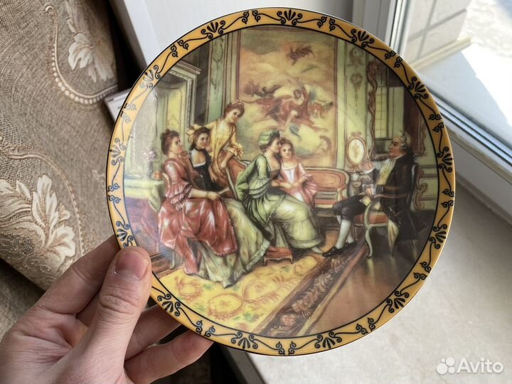 Тарелка настенная коллекционная англия