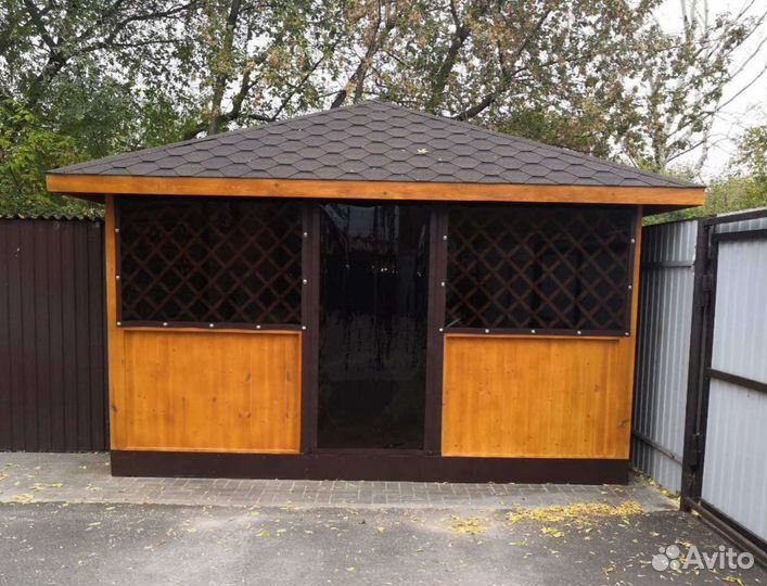 Мягкие окна для беседок террас и веранд