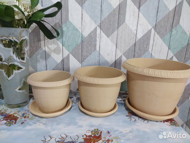 Цветочные горшки