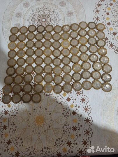 Биметаллические монеты 10 рублей