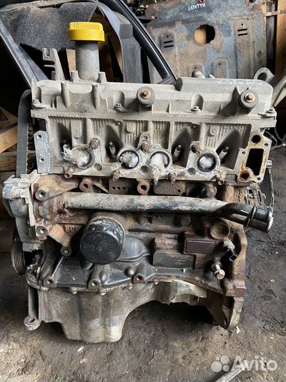 Двигатель 1.6 K7M 812 8кл Renault Logan 2
