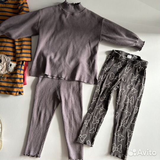 Одежда для девочки пакетом 92 zara next tommy