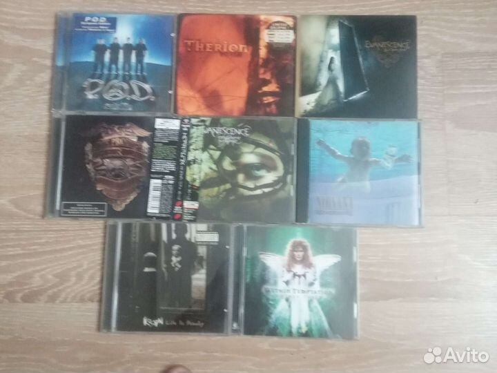 Фирменные cd зарубежный рок