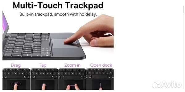 Чехол-клавиатура Baseus для iPad 12.9 2018/20/21