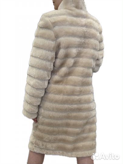 Шуба женская натуральная мутоновая 40-42
