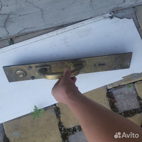 Ручка дверная старинная 44,5 см большая