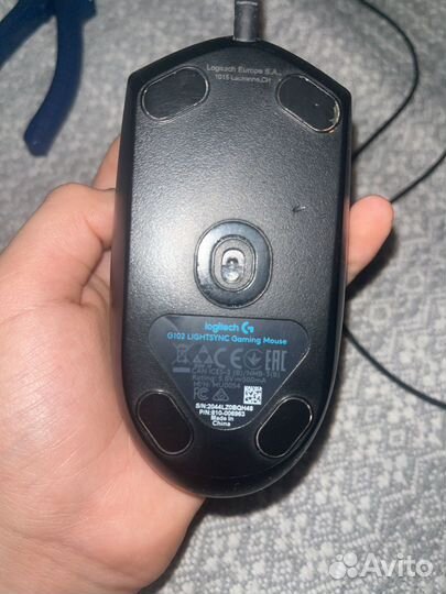 Игровая мышь logitech g102