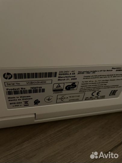 Мфу лазерное HP Color LaserJet Pro M283fdn