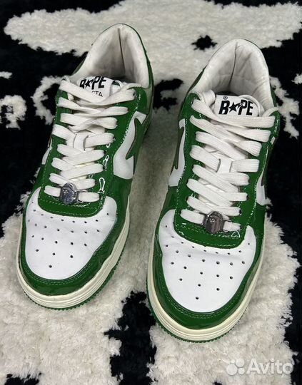 Кроссвоки bape STA Green/White