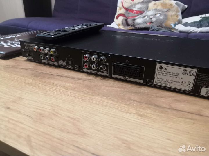 Dvd плеер с караоке lg