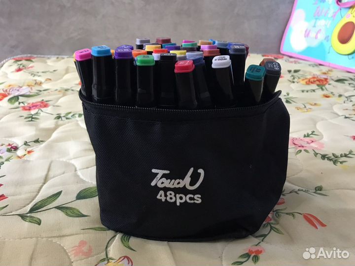 Маркеры для скетчинга 43шт