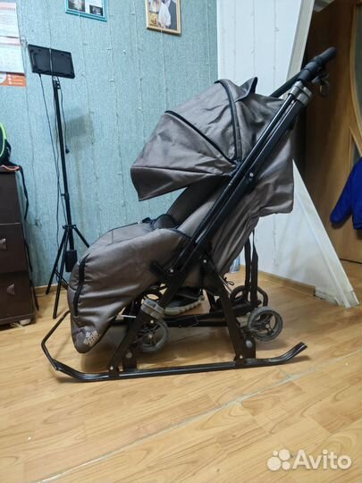 Детские санки коляска