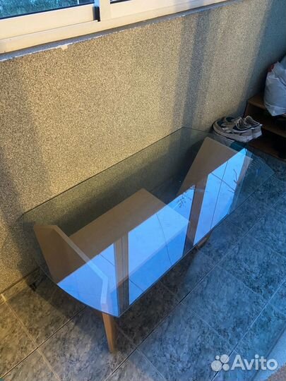 Кофейный столик стекло