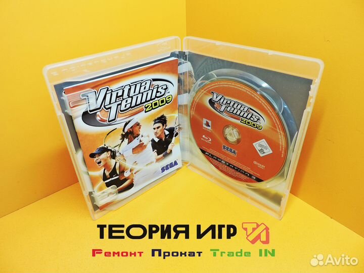 Игра Virtua Tennis 2009 для PS3