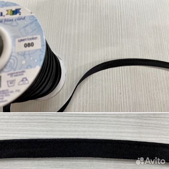 Кант отделочный атласный