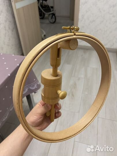 Пяльца деревянные