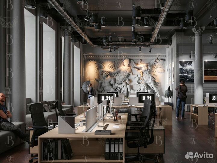 Барельеф Пергамский 4/2м