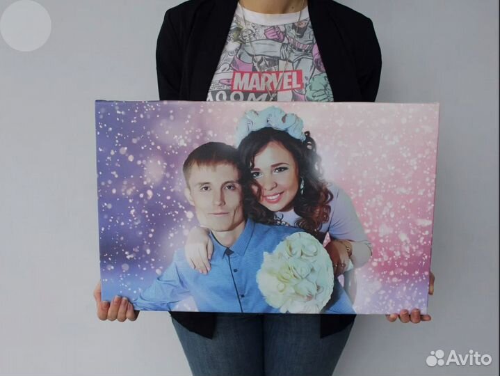 Портрет на холсте (любые размеры)