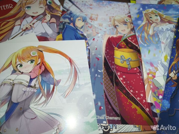 Аниме открытки AmiAmi