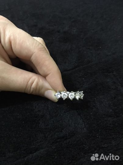Серебряное кольцо корона
