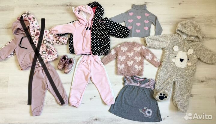 Вещи на девочку размер 80