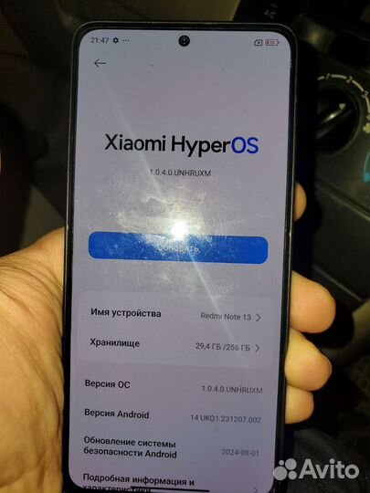 Xiaomi Redmi Note 13, 8/256 ГБ