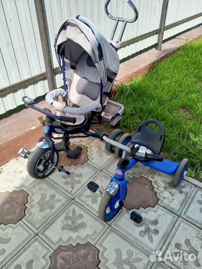 Детский трехколесный велосипед бу