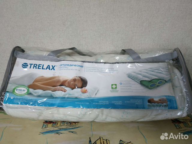 Матрац ортопедический trelax 80 на 190
