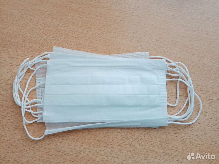 Маски одноразовые