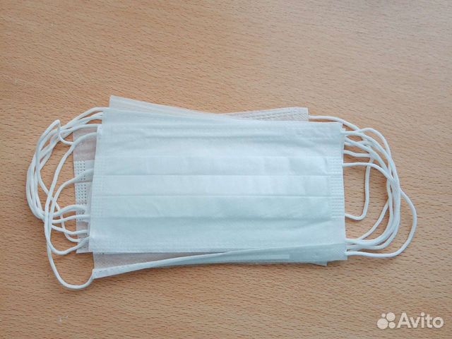 Маски одноразовые