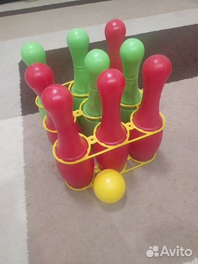 Кегли детские