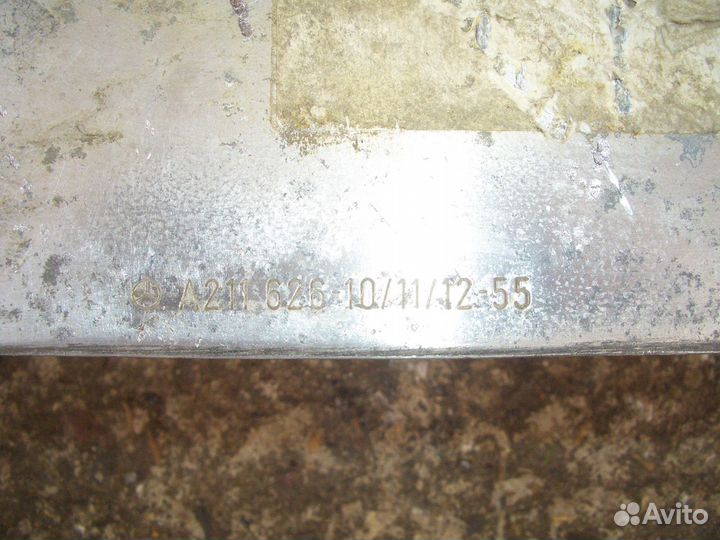 Усилитель переднего бампера Мерседес W211 с02