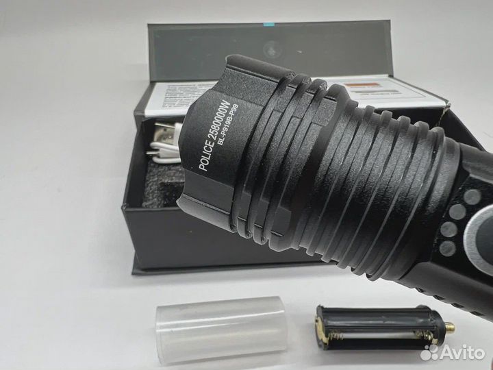 Мощный ручной фонарь BL-P919B-P99