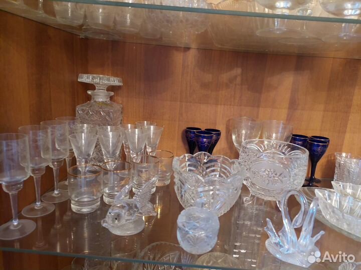 Хрустальная посуда СССР