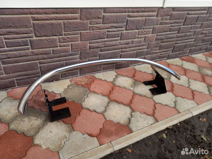 Тюнинг защита заднего бампера toyota rav4 2014год