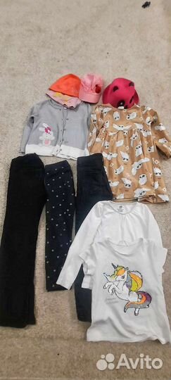 Вещи пакетом на девочку 4-6лет