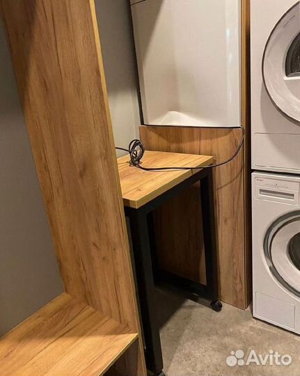 Гардеробная с зеркалом