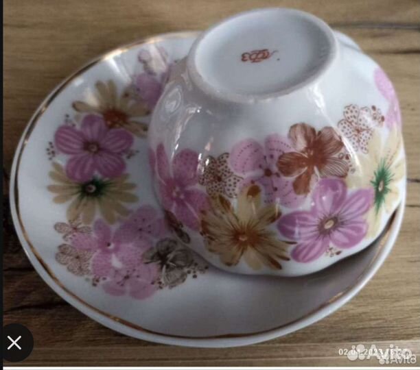 Чайные пары Лфз СССР. Винтаж