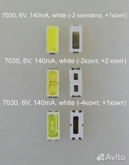 Светодиоды для подсветки телевизора