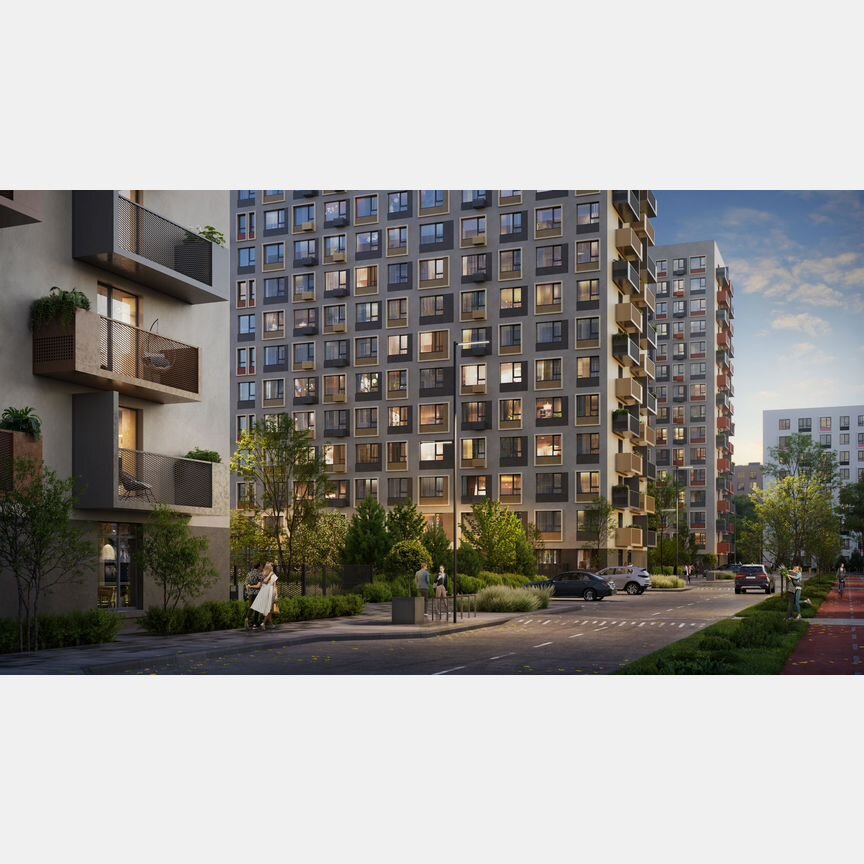 1-к. квартира, 36,5 м², 2/15 эт.