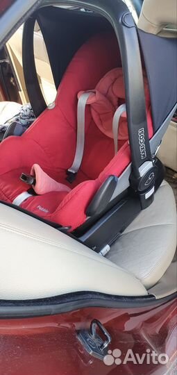 Автолюлька maxi cosi pebble с базой