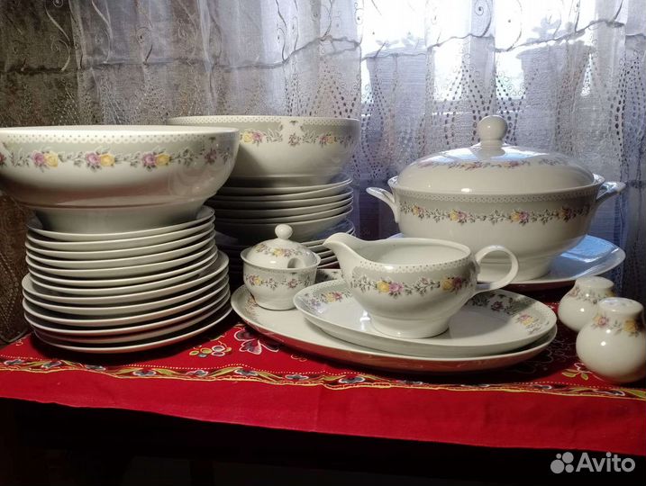 Столовый сервиз гдр