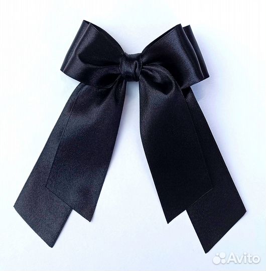 Бант на заколке, зажиме или резинке