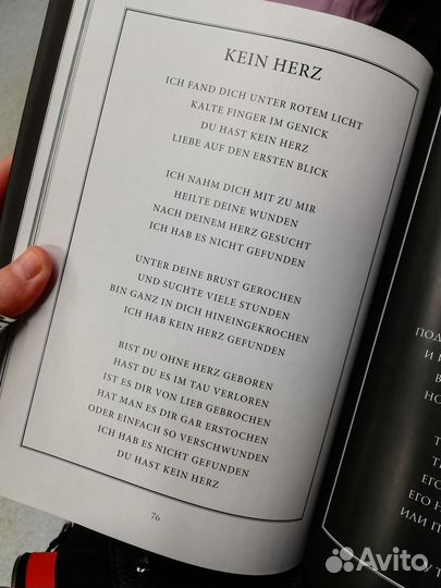 Тилль Линдеманн. В тихой ночи. Лирика